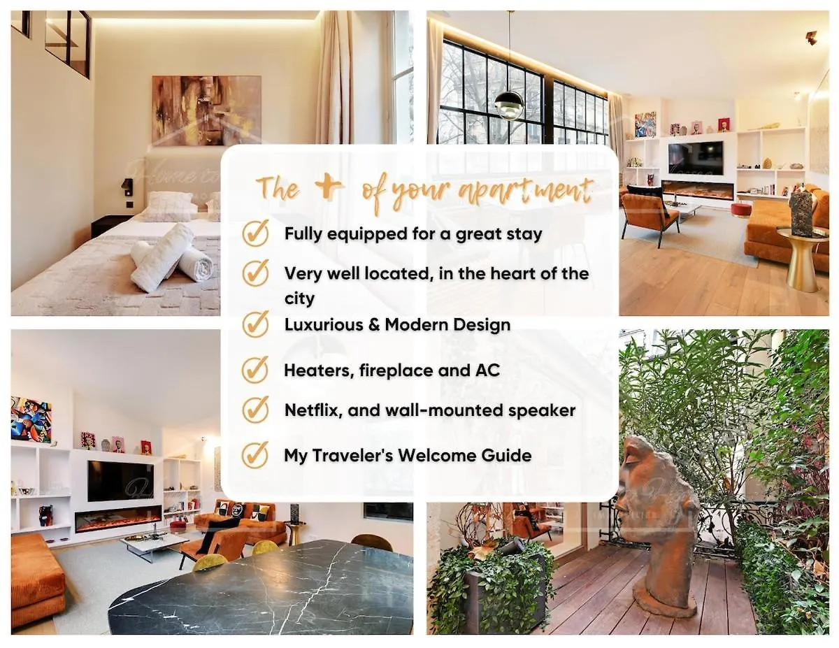 Apartamento Saint Andre Des Arts Heart Of Paris Design Francia
